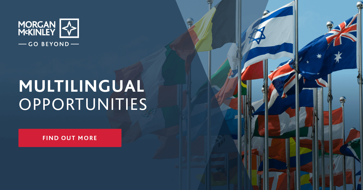 Multilingual Jobs In Ireland Morgan Mckinley Recruitment